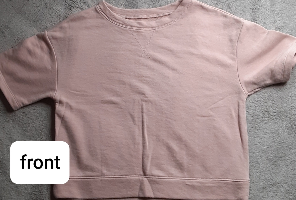 Pink crop top